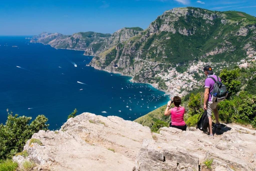 Amalfi Coast, Positano, Sorrento, Capri, Garden, Villa Carcara Colli di Fontanelle Экстерьер фото