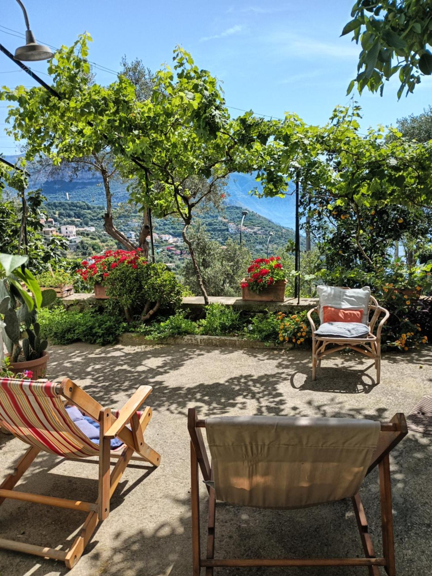 Amalfi Coast, Positano, Sorrento, Capri, Garden, Villa Carcara Colli di Fontanelle Экстерьер фото