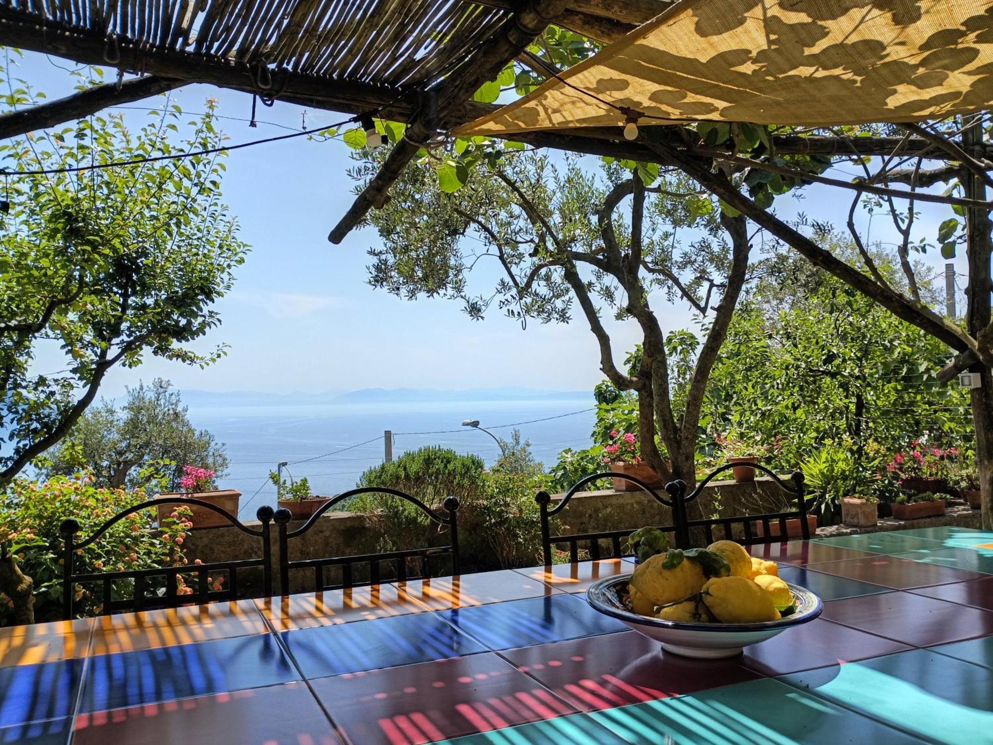 Amalfi Coast, Positano, Sorrento, Capri, Garden, Villa Carcara Colli di Fontanelle Экстерьер фото